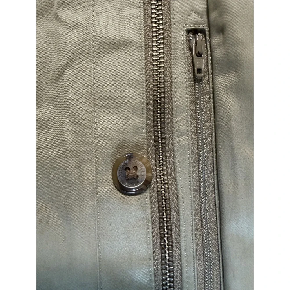 Vintage Brooks Brothers Overcoat Trench collar Coat XL Beige Men